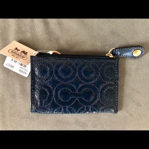 Coach mini skinny/credit card purse